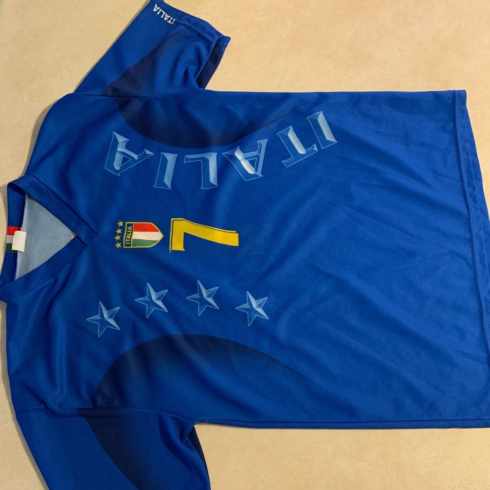 Italy Alessandro Del Piero soccer jersey X-Large